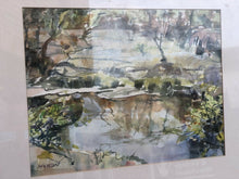 Framed Watercolour, Signed Hanson