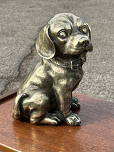 Brass Figure Of A Dog, Highly Detailed And Heavy.