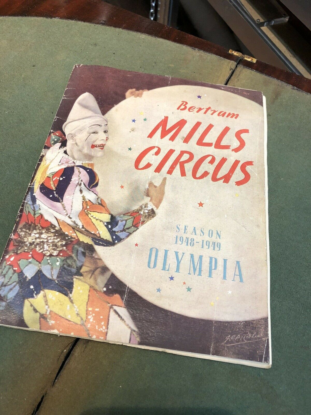 Bertram Mills Circus 1948-9 Olympia Exhibition Catalogue