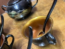 Antique Papier-mâché Tea & Coffee Set. Ship Worldwide