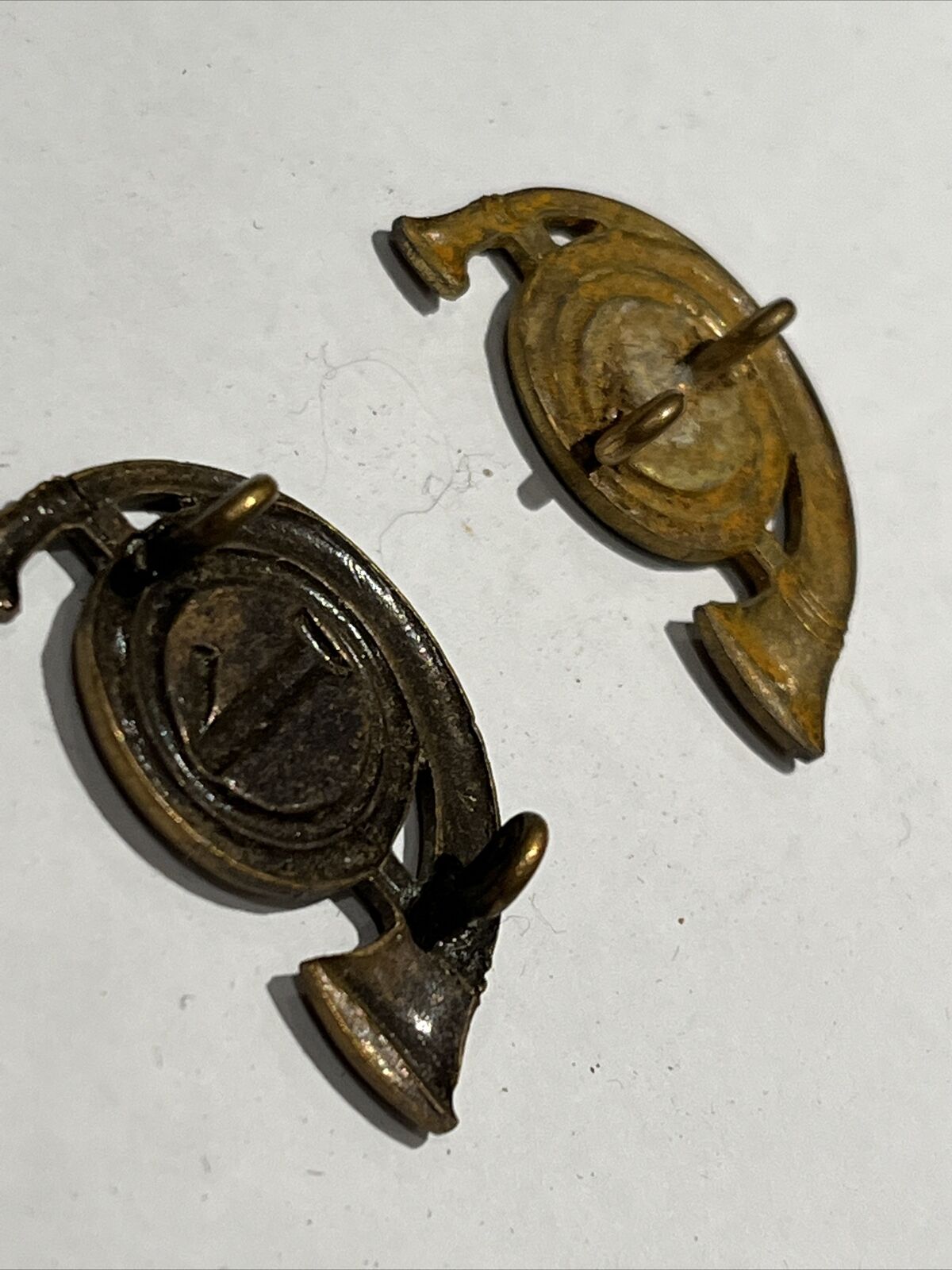 Pair Of Cap Badges