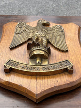 Antique & Very Rare Essex Regiment Brass Mess Plaque