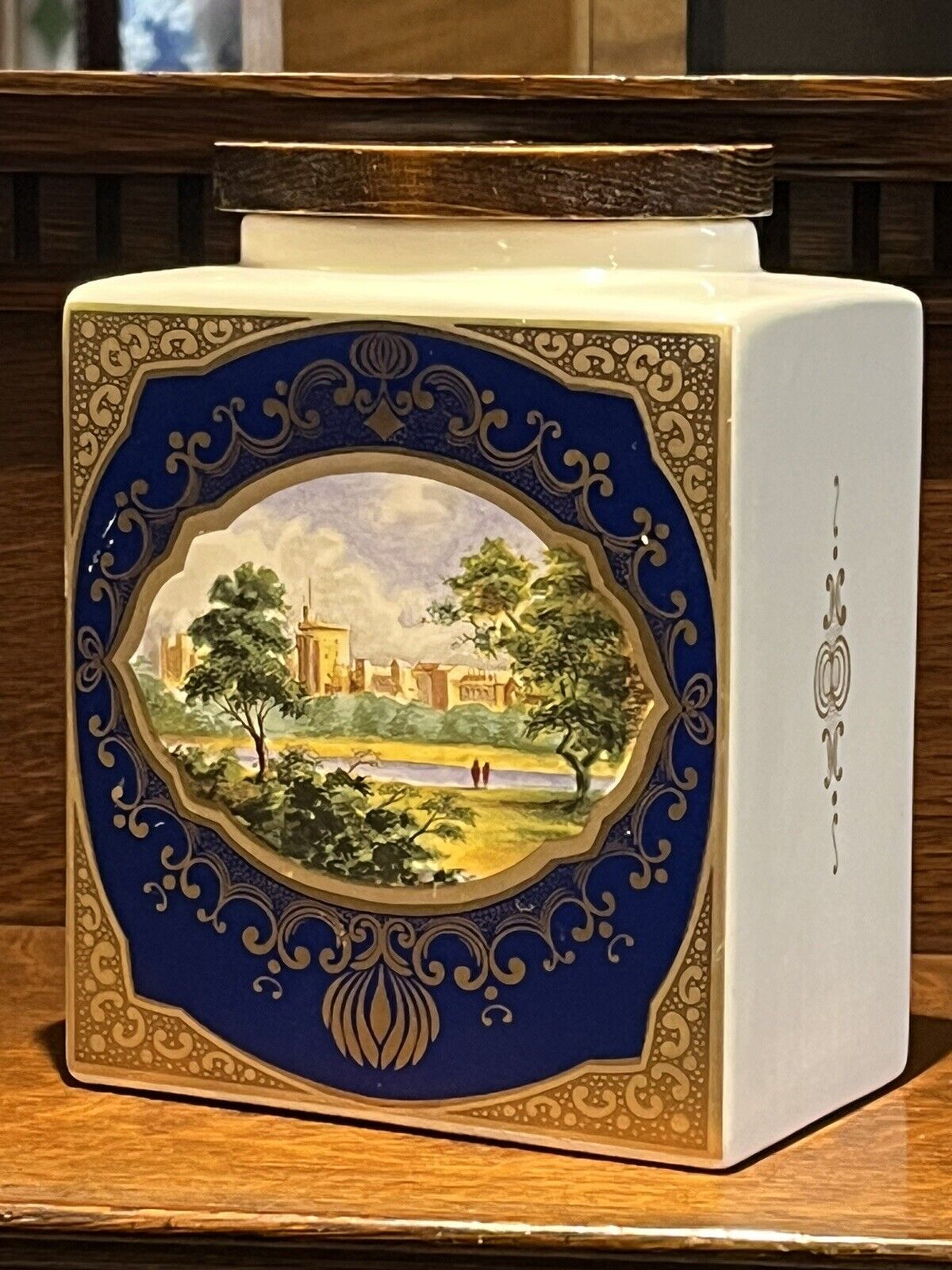 Porcelain Tea Caddy