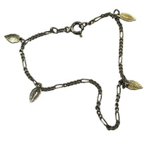 Vintage Silver 925 Heart Padlock 4 Charm Bracelet
