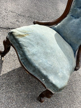 Victorian Mahogany Chair. Ideal Project.