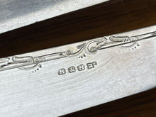 Fish Servers In Original Oak Case