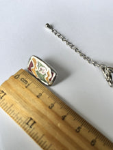 Vintage Enamelled Flowers Necklace And Earring Set