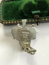 Vintage Silver Taxco Mexico Grape Clip On Earrings