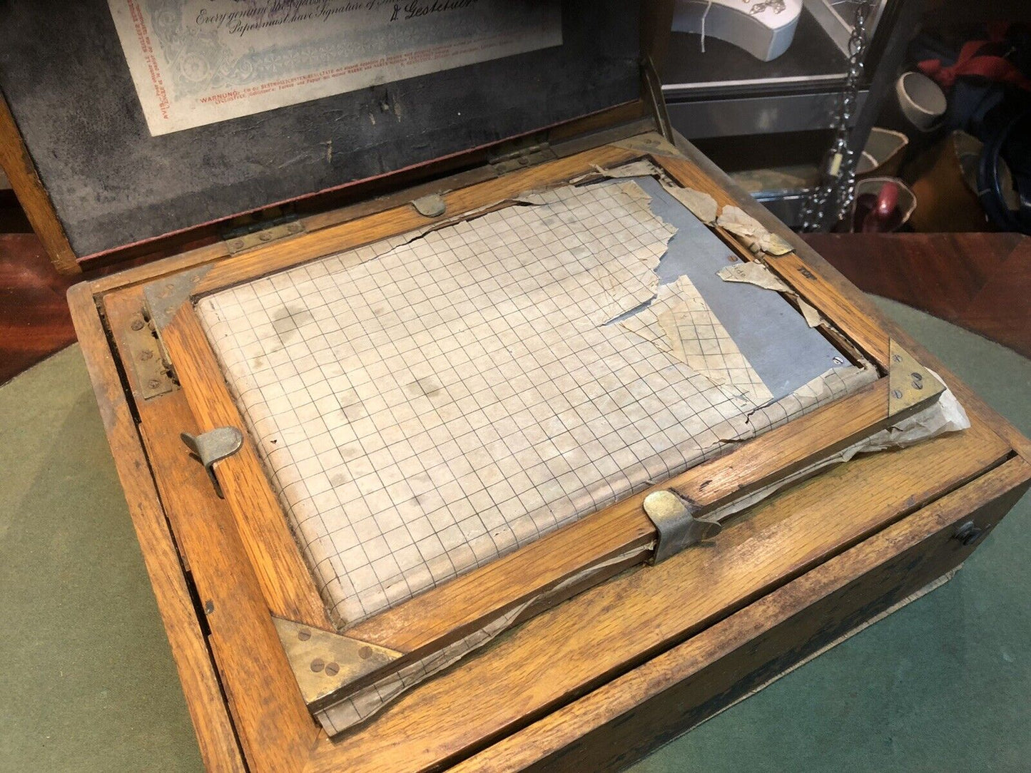 RARE  Salesman Specimen Neo Cyclostyle Duplicating Apparatus