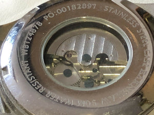 Earnshaw Automatic Men’s Wristwatch With Earnshaw Tan Leather Strap.