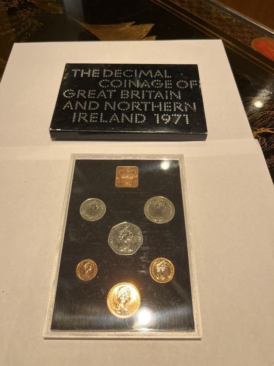 1971 The Decimal Coinage Of Great Britain & Northern  Ireland Collection