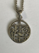 Vintage Silver 925 Arts And Crafts Style Flower Necklace
