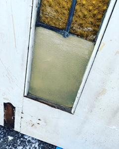 Edwardian Front Door With All Original Fittings And Glass