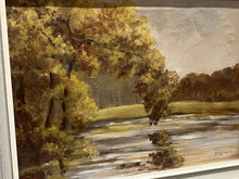 Totteridge Pond, Oil Painting, Signed Hilda Lewis