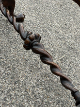 Antique  Mahogany Embroidery/ Tapestry Stand