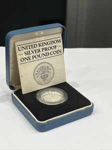 1984 Silver Proof One Pound Coin