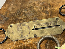 Antique Brass Salter Pocket Balance Scales