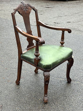 Antique Library Armchair.
