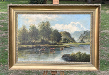 William Langley 1852-22. 19th Century oil on canvas in gilt frame.
