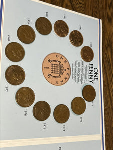 2p, 1p And 1/2 Pence Coin Collection