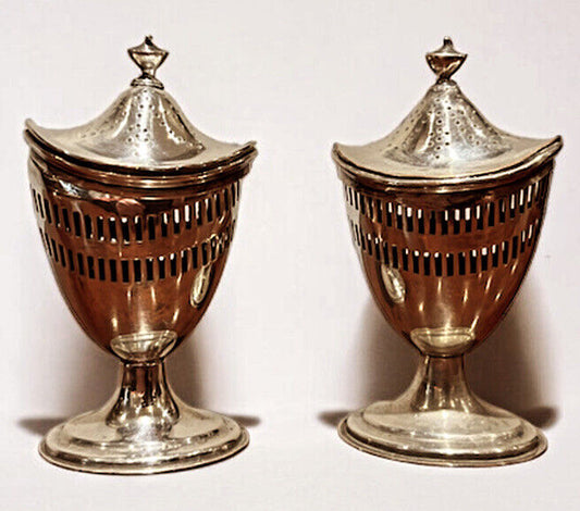 Silver Plate Salt & Pepper