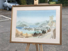 Signed Coastal Watercolour