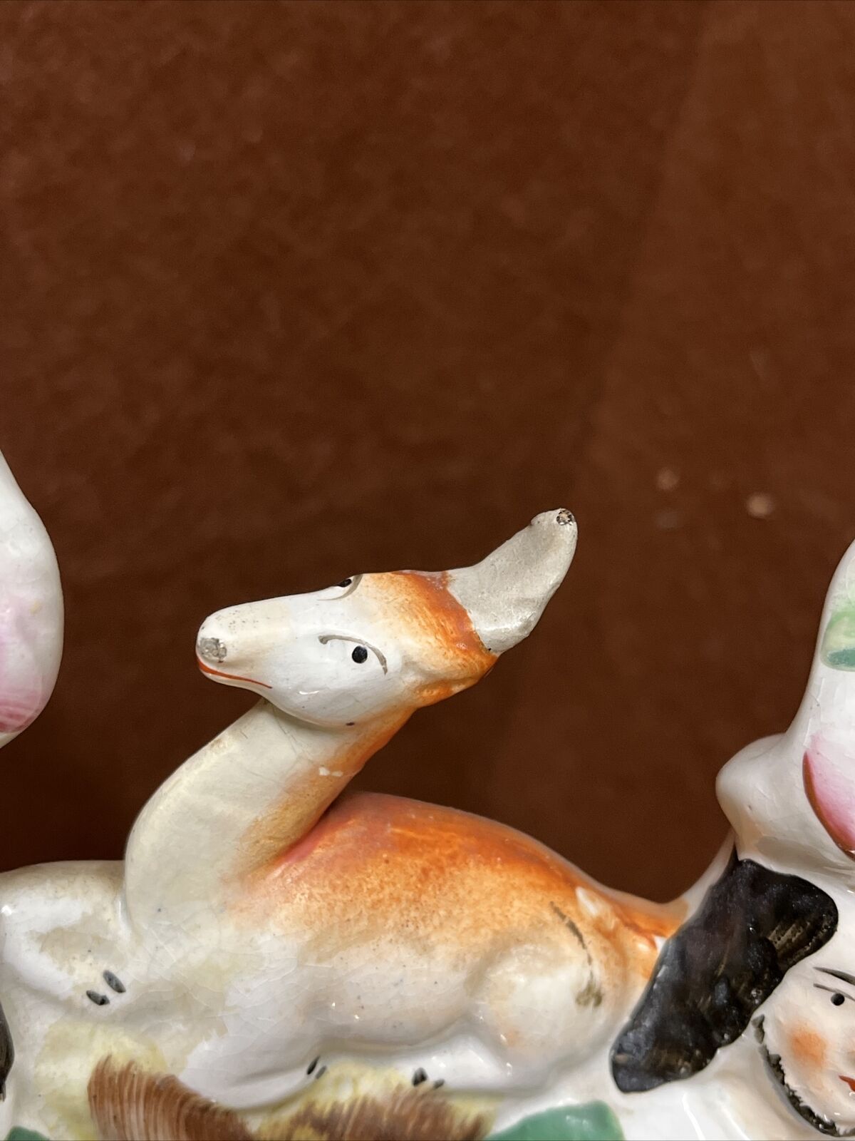 Staffordshire Hunting Figure