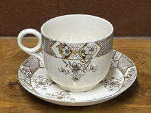 Antique Oversized Cup & Saucer