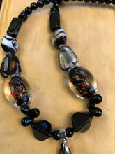 Vintage Glass Lampwork Statement Necklace