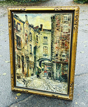 Large Oil On Canvas Of Paris Signed And Dated 1936. 107 X 82 Cms