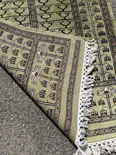 Green Runner Rug, Carpet 210 X 80 Cms