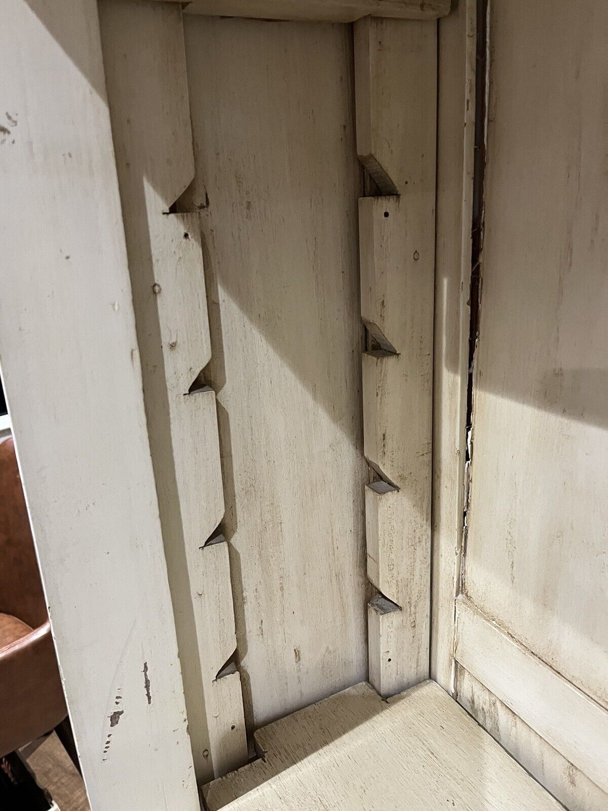 French Style Tall Open Bookcase , Adjustable Shelves.