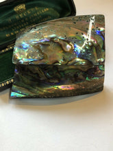 Vintage Abalone Paua Shell Statement Large Brooch