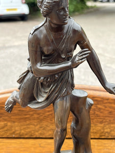 Victorian Grand Tour Bronze, signed A.Collas, Brevett to the base.