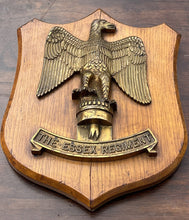 Antique & Very Rare Essex Regiment Brass Mess Plaque