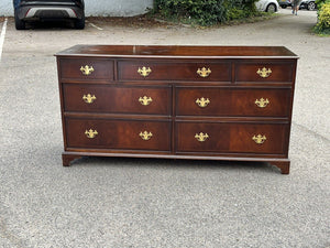Chest Of Drawers, 7 Drawers, Brass Handles.
