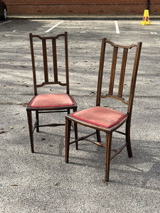 Arts + Crafts Morris and Co Pair Of Chairs