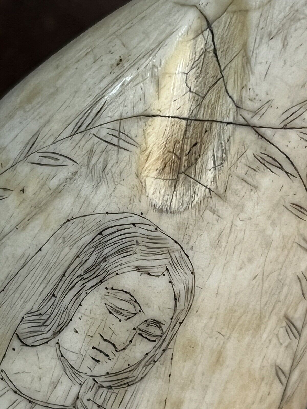 Antique Scrimshaw