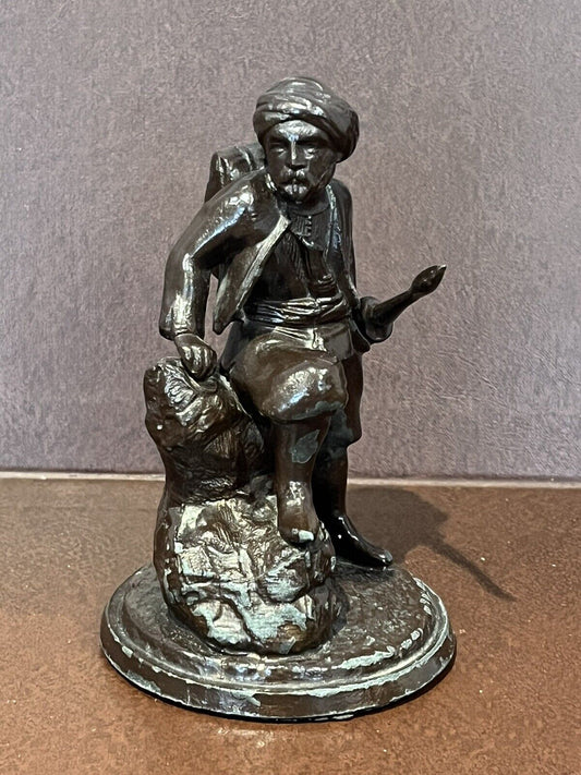 Metal Model Of A Samurai