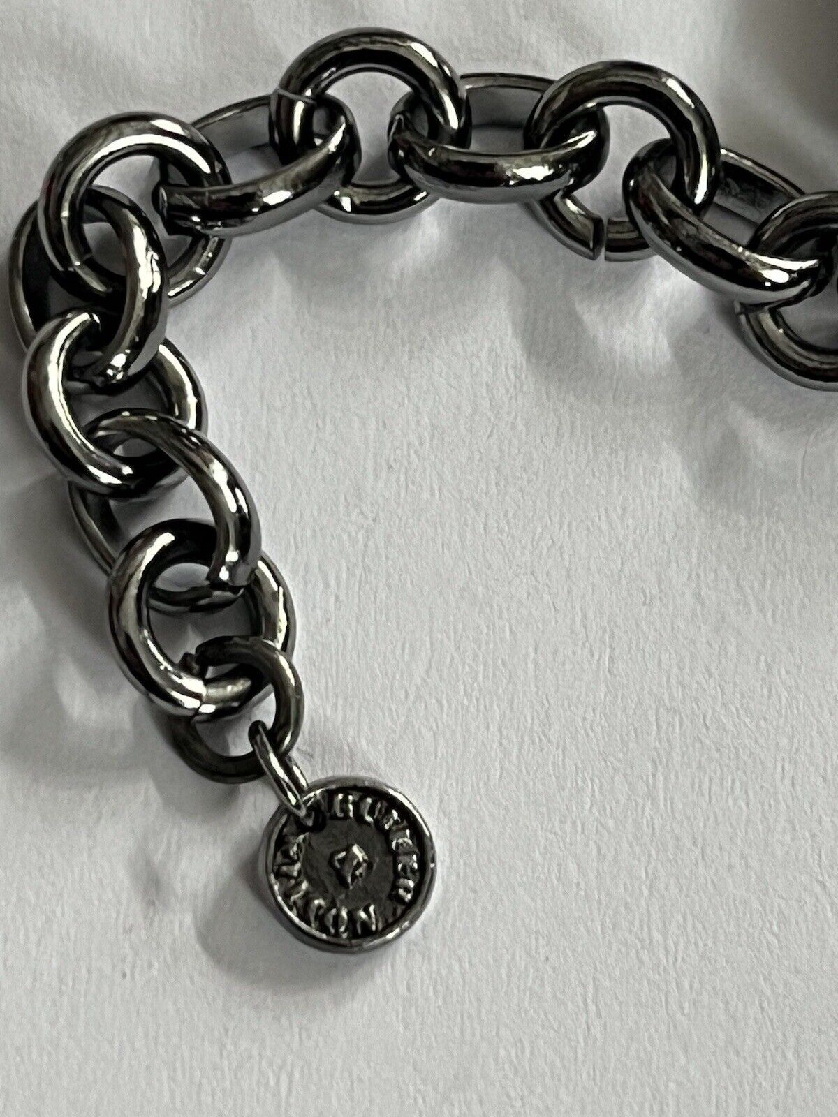 Butler And Wilson Gunmetal Black Aurora Borealis Bracelet