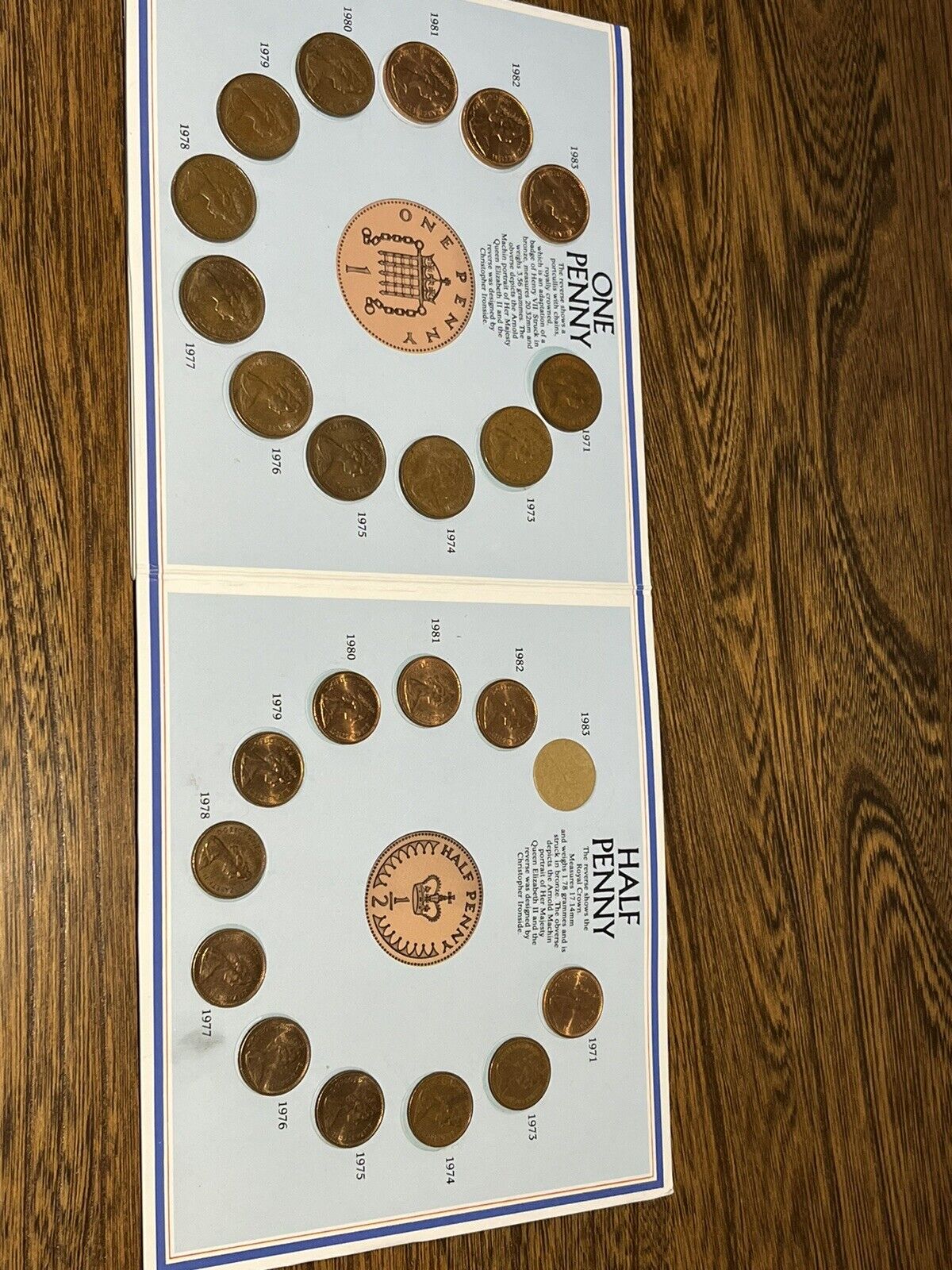 2p, 1p And 1/2 Pence Coin Collection