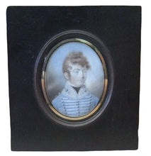 Portrait Miniature Of Captain Maitland POW Battle Of Waterloo 1816