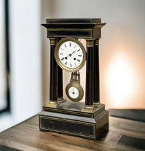 French Antique Boulle Clock. Chines On A Bell