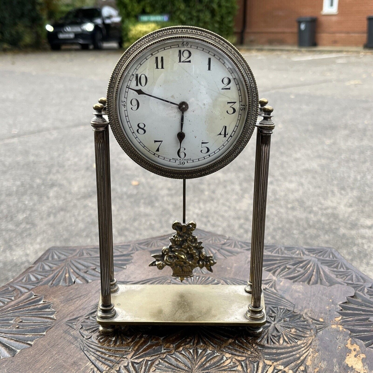 French Antique Clock. We Ship Worldwide