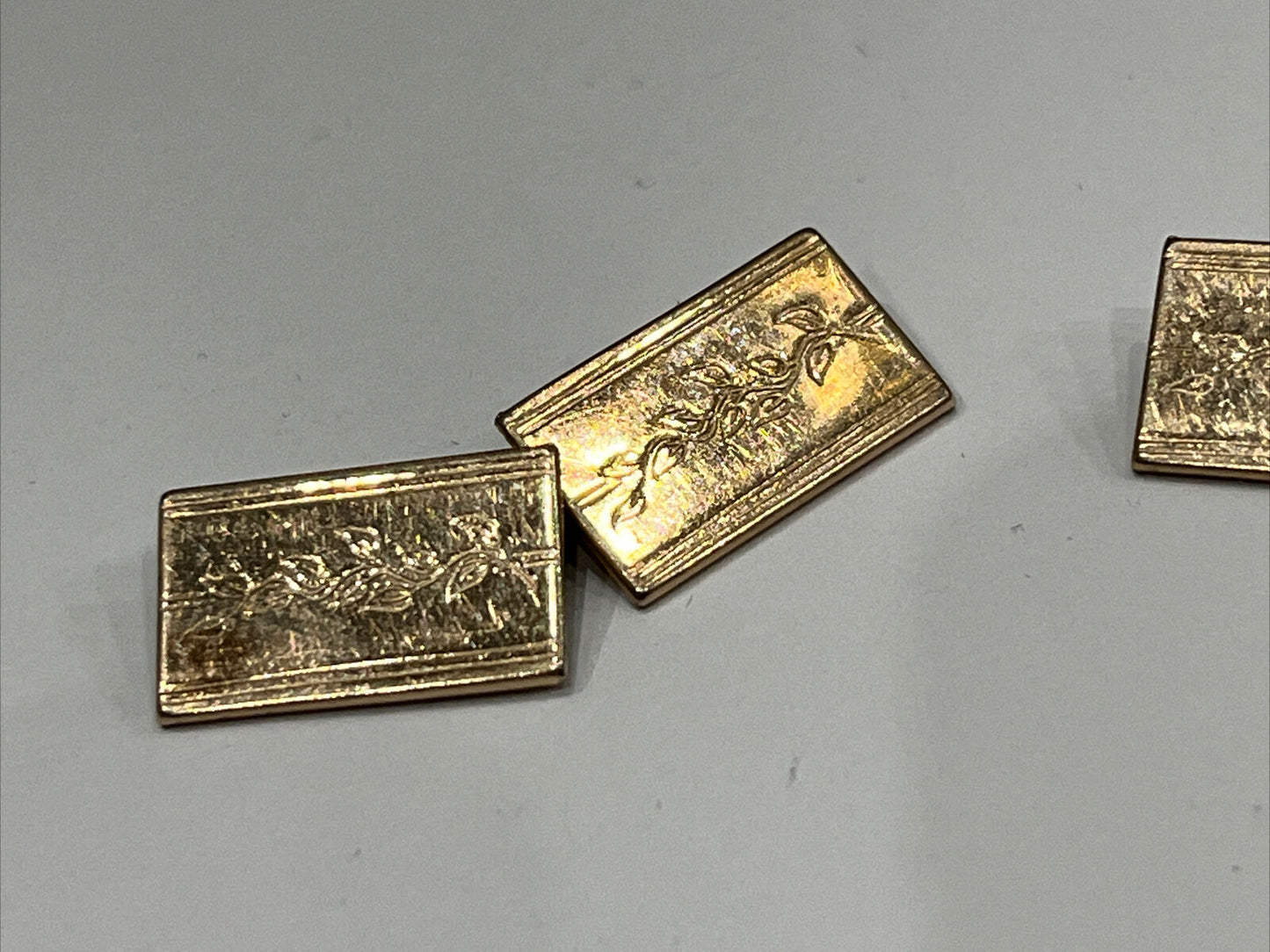 Rolled Gold Vintage Cufflinks