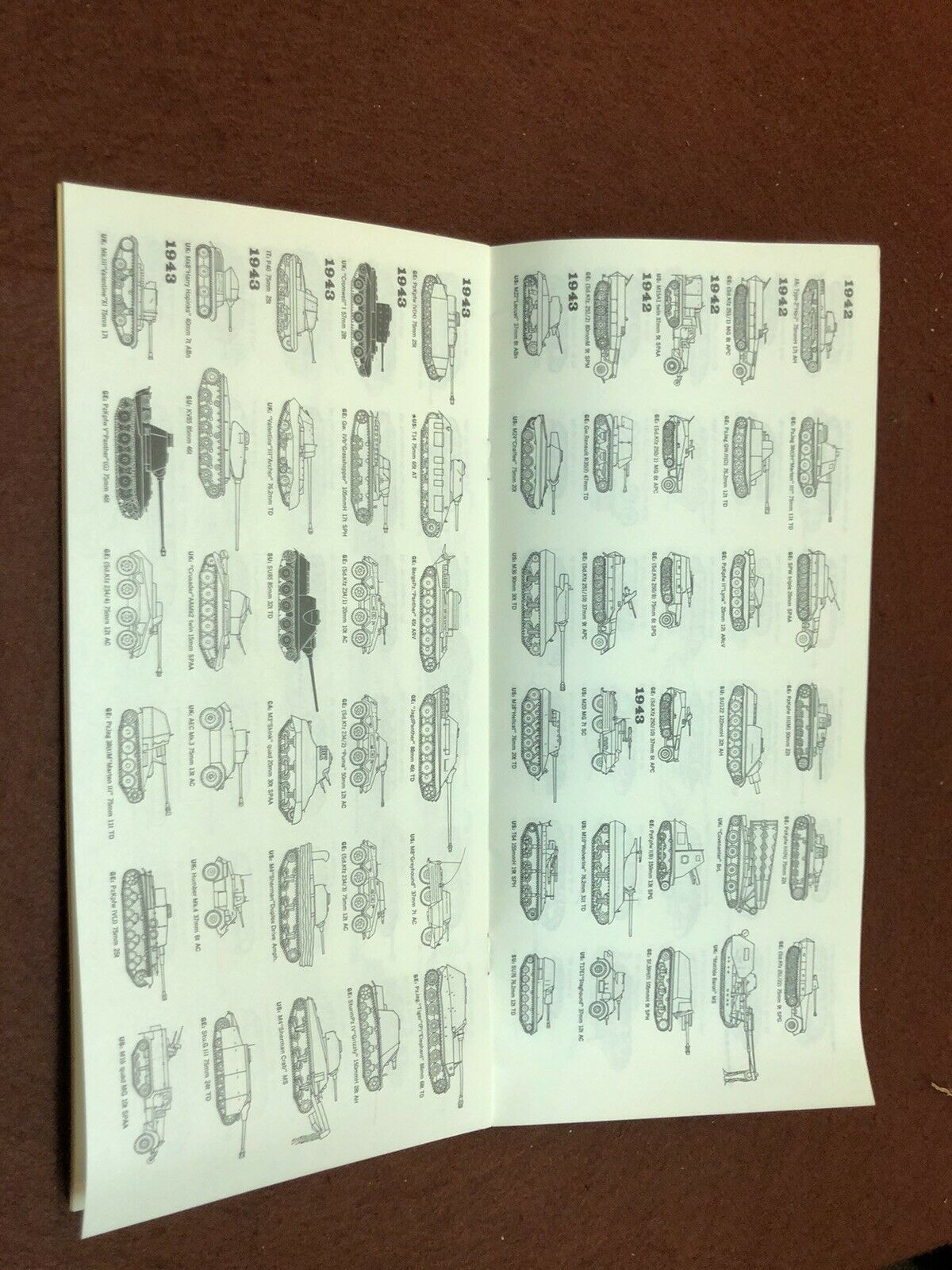 Armoured Vehicles Booklet